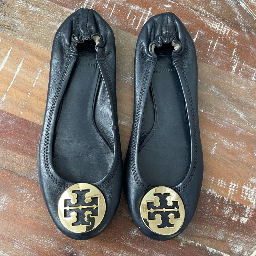 Tory Burch Leather Ballet Flats